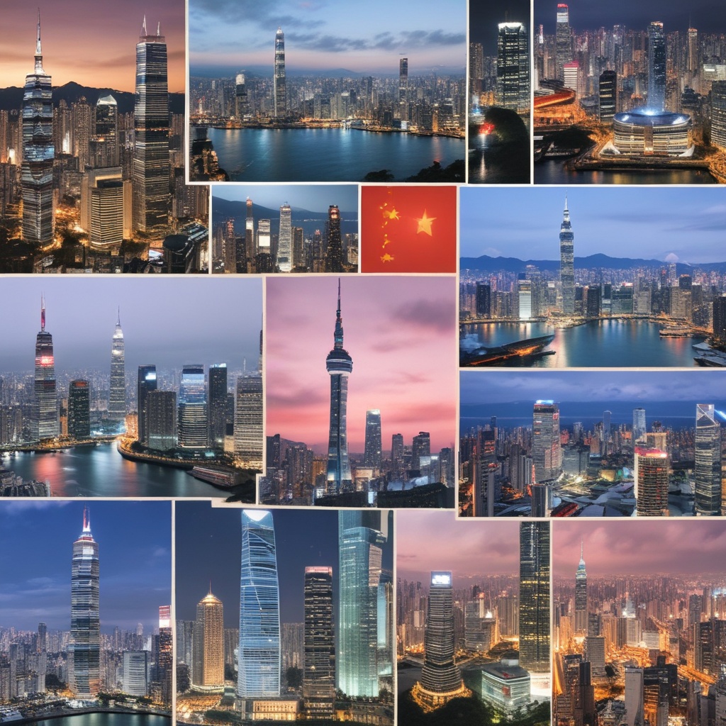 Collage of Tokyo, Taipei, and Hong Kong